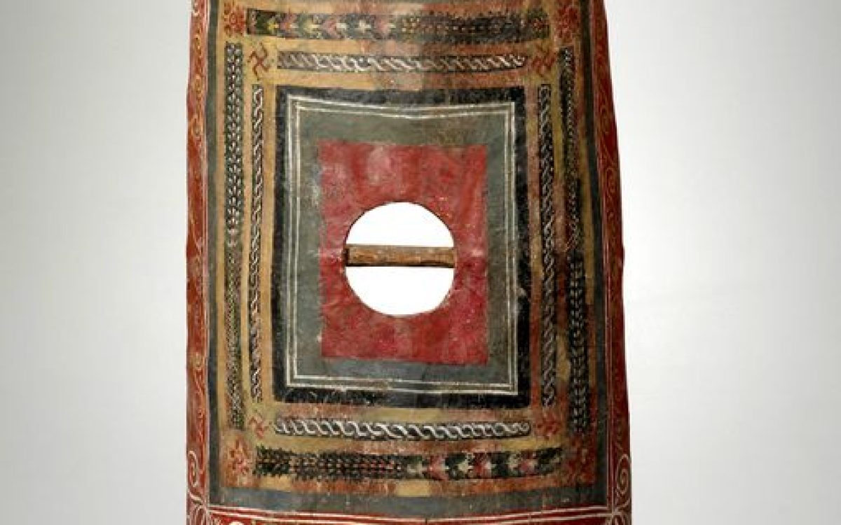 Scutum półcylindryczne z Dura-Europos z ok. 250-260 r. n.e.