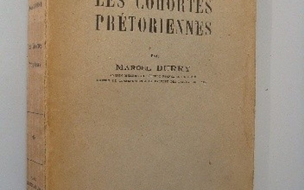 Recenzja monografii „Les cohortes prétoriennes” Marcel Durry