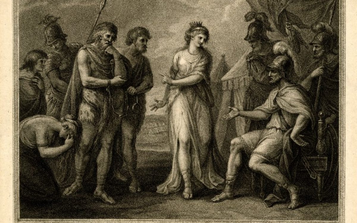 Próby pozbawienia władzy królowej Brygantów Kartymandui i jej ostateczna detronizacja